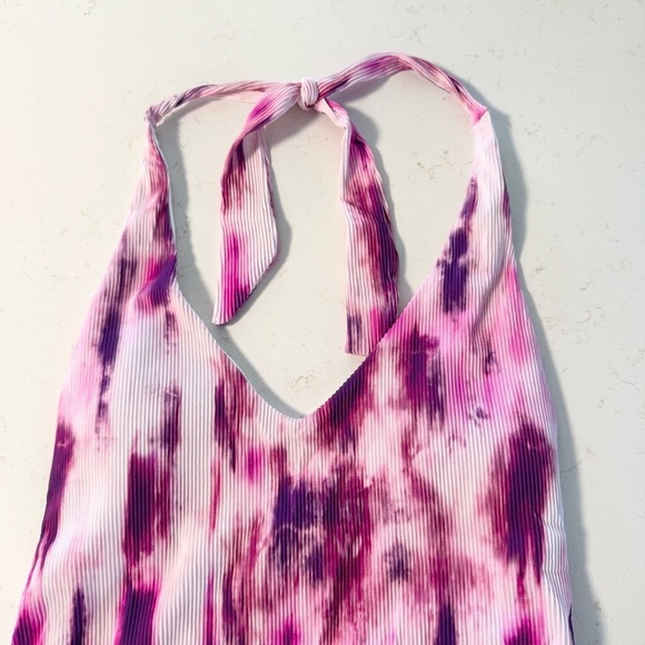 NWT PQ Swim Pink Tie Dye Spell Avery One Piece Swim Suit - Picture 5 of 12